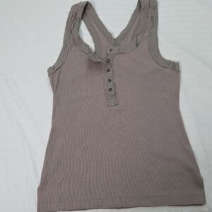 URBAN OUTFITTERS, Ribbed Tank Top - Mauve 🧿